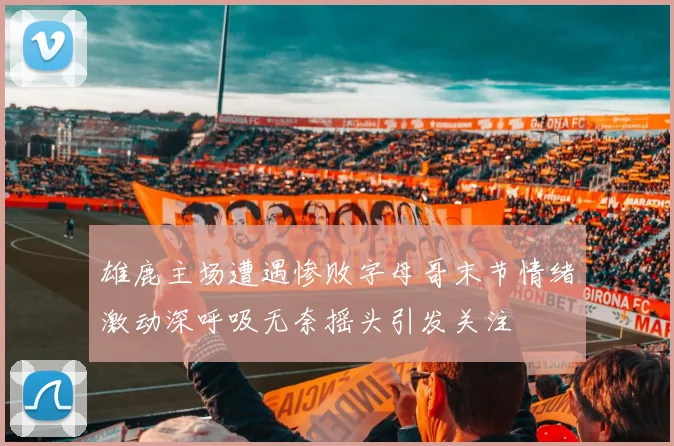 雄鹿主场遭遇惨败字母哥末节情绪激动深呼吸无奈摇头引发关注